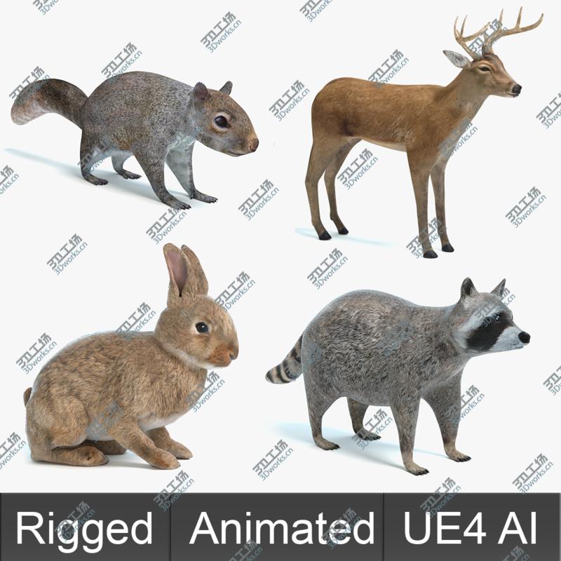 images/goods_img/2021040231/3D Animated Game Animals Set 1 model/1.jpg